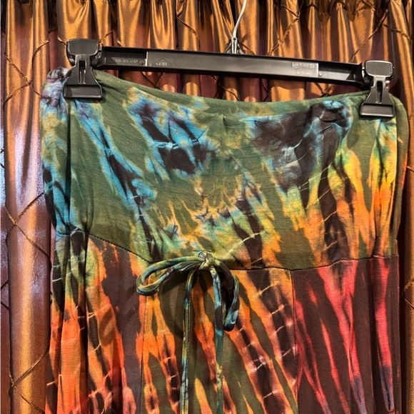 Strapless tie dye dress one size - Picture 3 of 5